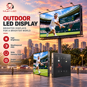 จอแสดงผล LED กันน้ำกลางแจ้ง IP65 ความสว่าง 5000 นิต ป้ายดิจิทัลสำหรับโฆษณาในห้างสรรพสินค้า สนามบิน และร้านค้าปลีก - Product Image 1