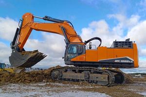 Develon DX1000LC 100 ton heavy mining crawler excavator large capacity digger f - Product Image 2