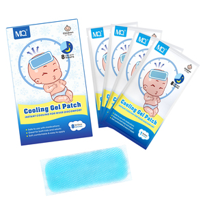 Soins de bébé adultes à la fois pour le plâtre de <span class=keywords><strong>gel</strong></span> de température de refroidissement 8 patchs/boîte patch de <span class=keywords><strong>gel</strong></span> frais de fièvre d'utilisation familiale - Product Image 1