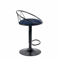 Tabourets de bar commerciaux personnalisables, réglables en hauteur, pivotants à 360 degrés, faciles à installer, pour usage intérieur, OEM/ODM acceptés