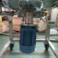 Détergent liquide en acier inoxydable Désinfectant pour les mains Shampooing pour la vaisselle Lotion pour le corps Mayonnaise Cosmétique Homogénéisateur Mélangeur
