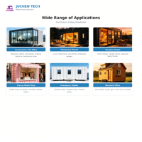 Cabane préfabriquée isolée en conteneur maritime, maison modulaire en conteneur maritime, chalet de montagne pour station de ski, hôtel de vacances