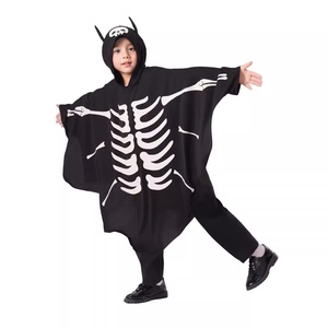 Capa de murciélago brillante con temática de Halloween de HP Cross-border, unisex, para niños, ideal para cosplay - Product Image 3