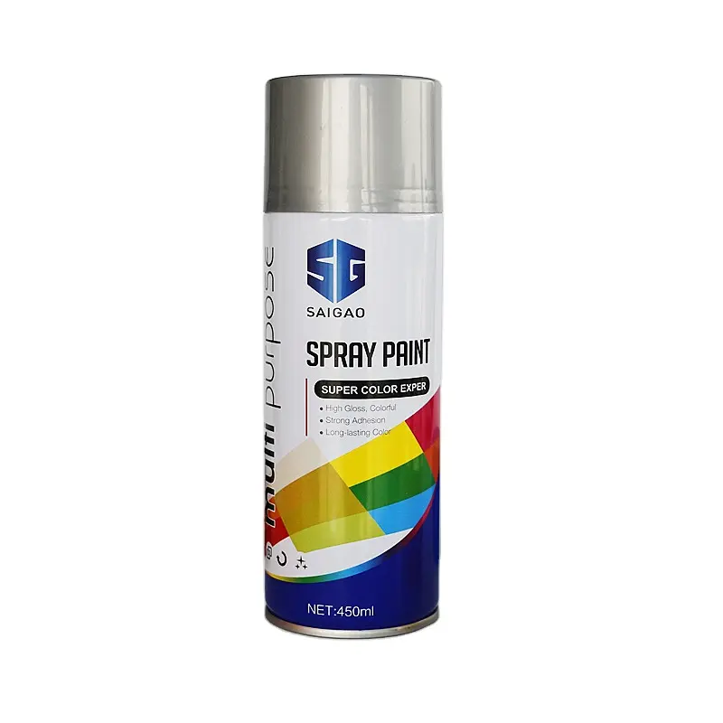 SAIGAO 450ml Paint Lacquer Lacquering Spray Aerosol with Customized Color for Car & Graffiti