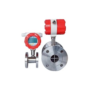 DN25 ~ DN40 de aço inoxidável inteligente turbina líquida flowmeter para sensor de água diesel metanol Digital Display - Product Image 2