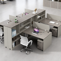 Escritorios de Oficina Modulares Ajustables en Altura, Tipo Placa, Modernos y Personalizados para Puestos de Director Ejecutivo y Empleados - Uso Comercial