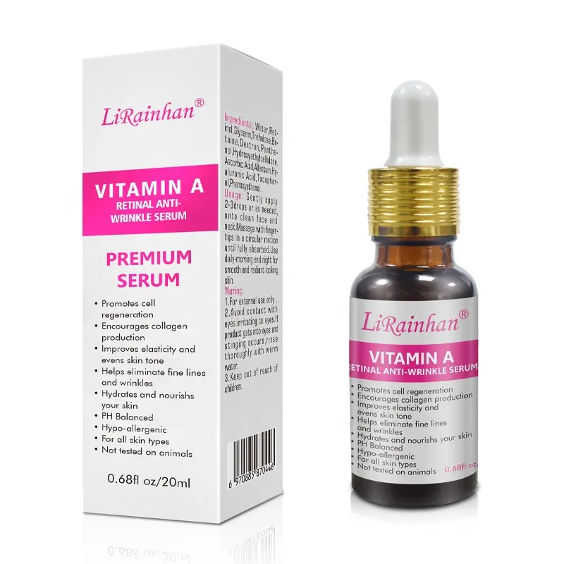 Hot Sale Retinoid Retinol Vitamin A Anti-Wrinkle Anti Aging Hydra Facial Serum Extra Gluta Serum 5 Days Skin Lighten Serum