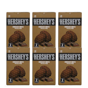 Hershey วาฟเฟิลช็อคโกแลต55กรัมกับเฮเซลนัทครีมชีสและผลไม้รสชาติขนมกรอบนำเข้าเกาหลีหวานอร่อย! - Product Image 2