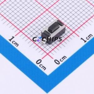TC-3602-4.3-260G-B Tactile Switch SMD,6x3.5mm Switch Single Pole Single Throw Rectangle Button 2.6N Vertical Mount - Product Image 1