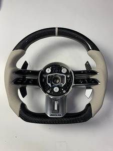 Volante Deportivo de Cuero PU y Fibra de Carbono al por Mayor para las Series 1, X3, X6, G20, G28, G30 - Product Image 2