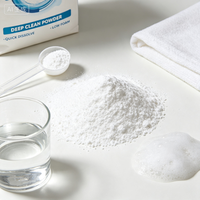 Détergent en poudre détachant haute mousse pour lavage à la main des vêtements, sac de 25 kg avec parfum intense et propriétés hypoallergéniques