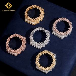 Testeur de diamants certifié GRA GA2100, en argent sterling 925, avec sertissage en moissanite, style hip-hop, personnalisé - Product Image 4