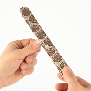 Hot 48 cái tùy chỉnh chất lượng cao chuyên nghiệp có thể giặt móng tay tập tin với logo mô hình với hiển thị trường hợp gói - Product Image 3