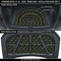 Tapis insonorisant Langjing Butyl pour voiture, isolation phonique automobile, amortissement du bruit pour véhicules