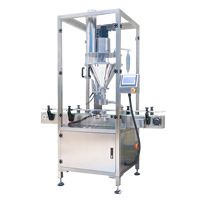 Máquina Automática de Alta Calidad para Llenado, Tapado y Etiquetado de Botellas y Latas para Chile/Leche/Café/Condimento en Polvo