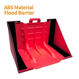 แผงกั้นน้ำท่วมแบบพกพา ABS รูปตัว L ทำจากพลาสติก ขนาด 75 ซม. แผงกั้นน้ำท่วมแบบถอดได้ - Product Image 1