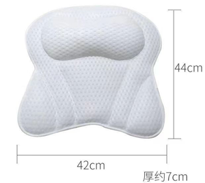 <span class=keywords><strong>Coussin</strong></span> de <span class=keywords><strong>baignoire</strong></span> en tissu maillé 3D avec <span class=keywords><strong>ventouse</strong></span> antidérapante, lavable en machine - Product Image 5