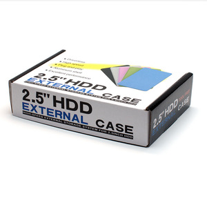 Hdd <b>Enclosure</b> 2.5 Inch Sata Usb 2.0 <b>Plastic</b> Case For Desktop Computer - Product Image 3