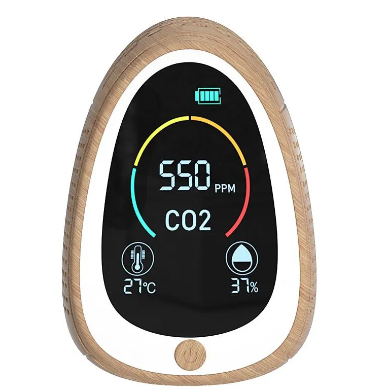 Focus-détecteur de fumée et CO2, Combo, avec support wifi, connexion pour la <span class=keywords><strong>santé</strong></span> humaine