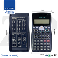 Calculatrice scientifique fx-570MS blanche avec PCB SKD, 401 fonctions, 40 constantes scientifiques, non programmable, pour étudiants en ingénierie
