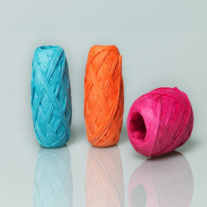เส้นด้ายสำหรับถักไหมพรมกระดาษราฟเฟอร์สำหรับงานถัก - Product Image 4