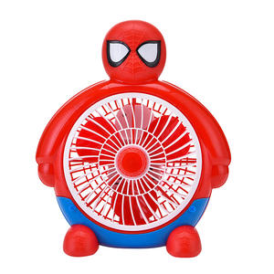 Ventilateur de table rotatif <span class=keywords><strong>Spiderman</strong></span> en plastique, à économie d'énergie, pour la maison, vente directe usine, petit ventilateur électrique de bureau pour l'été - Product Image 5