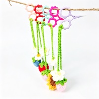 En stock Ciseaux de couture floraux brodés tournesol, coupe-fil personnalisé, super ciseaux de couture pour broderie et artisanat DIY
