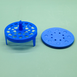 Flotadores de Espuma para Baño de Agua Huida, de Plástico, Redondos y Cuadrados, de 8 a 20 Orificios, para Tubos de Centrífuga de 1-2-5 ml, Uso en Laboratorio - Product Image 1