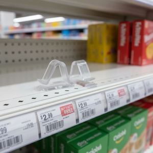 ที่วางป้ายแบบยืดหยุ่น ทนทาน รุ่น FA03 แบรนด์สั่งทำได้ สำหรับโปรโมชั่นซูเปอร์มาร์เก็ต ร้านค้าปลีก และอุปกรณ์คลังสินค้า - Product Image 4