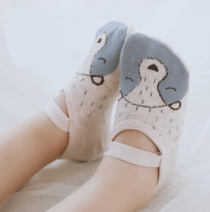<span class=keywords><strong>Calcetines</strong></span> <span class=keywords><strong>antideslizantes</strong></span> para bebés y niños pequeños con agarre para niñas, zapatillas, 6 pares - Product Image 4