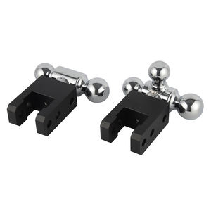 Attelage de remorque pour bateau en alliage d'aluminium à double rotule, 2 pouces et 1 <span class=keywords><strong>7</strong></span>/8 pouces, montage réglable, nouveau remplacement, accessoires de remorque - Product Image 3