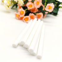 4mm 5mm 5.5mm 6mm 7mm 8 mm Blanc Humidificateur Filtre Air Mèche Parfum Fibre Absorbant Bâton Fibre Reed Diffuseur Bâton