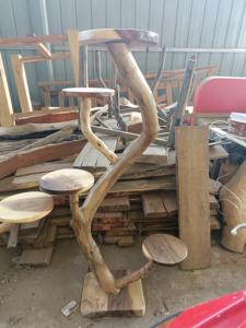 Arbre à chat de luxe en teck Guansen usine maison multi-niveaux cadre d'escalade pour chat animal de compagnie chat sisal arbre à gratter haut - Product Image 5