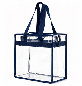 Bolso de Mano Transparente de PVC para Mujer, Elegante, Impermeable, Fácil de Limpiar - Product Image 6