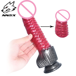 Consoladores <span class=keywords><strong>de</strong></span> silicona impermeables para parejas, Juguetes sexuales femeninos con varilla <span class=keywords><strong>de</strong></span> masaje, dilatador Anal - Product Image 1