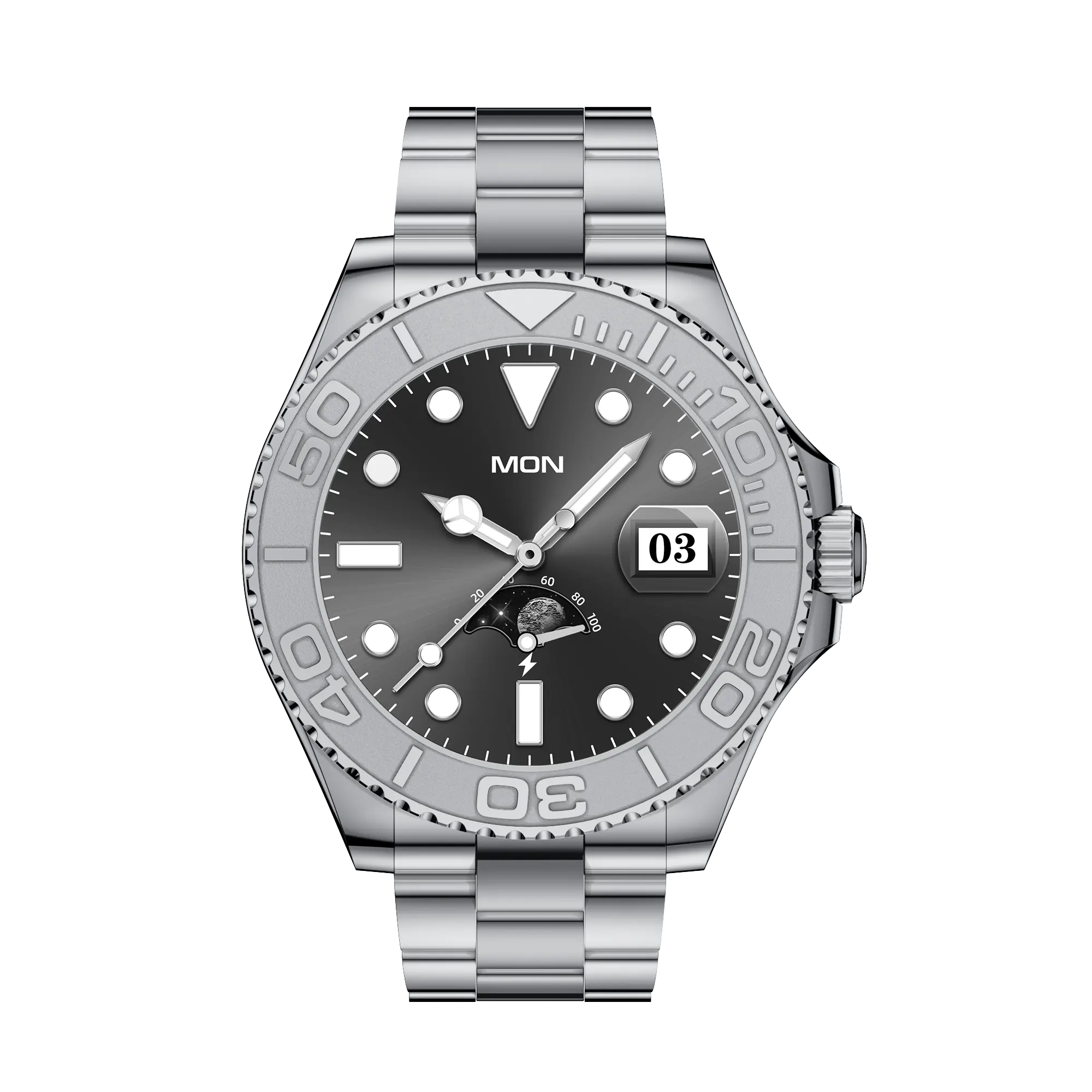 Smartwatch con sconto natalizio di buona qualità con schermo 1.32 pollici a cerchio pieno impermeabilizzante Smart Watch per Unisex