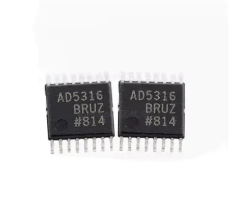Ban đầu trong kho AD5316BRUZ-REEL7 16 bit analog-to-kỹ thuật số chuyển đổi IC TSSOP-16 gói ad5316bruz
