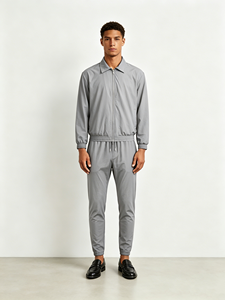 <span class=keywords><strong>Tuta</strong></span> Sportiva Personalizzata da <span class=keywords><strong>Uomo</strong></span> con Zip <span class=keywords><strong>Senza</strong></span> <span class=keywords><strong>Cappuccio</strong></span>, Traspirante, per Corsa e Allenamento - Product Image 6