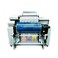 Printer Datar A3 Presisi Tinggi dengan CMYK W V untuk Label Kristal dan Botol Air, Tumbler, Mug dari Kaca, Logam, Plastik, Keramik