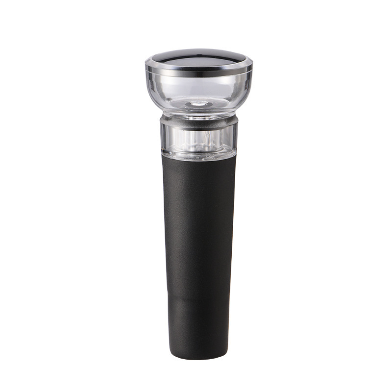Export quality-pull type vacuum wine stopper