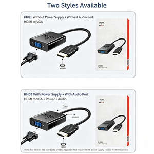   Adaptador convertidor de vídeo a <span class=keywords><strong>VGA</strong></span> para ordenador portátil, escritorio, conexión a monitor, proyector, <span class=keywords><strong>conector</strong></span> de transferencia de señal - Product Image 6