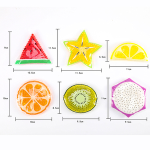 Pelota sensorial antiestrés para niños, juguete <span class=keywords><strong>de</strong></span> PVC, bolsa <span class=keywords><strong>de</strong></span> cuentas <span class=keywords><strong>de</strong></span> agua, naranja, sandía, exprimidor <span class=keywords><strong>de</strong></span> fruta - Product Image 2