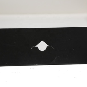 Boîte d'emballage de desserts noire personnalisée avec logo Boîte de pâtisserie de beignet <span class=keywords><strong>en</strong></span> carton plat pour boulangerie à emporter - Product Image 3