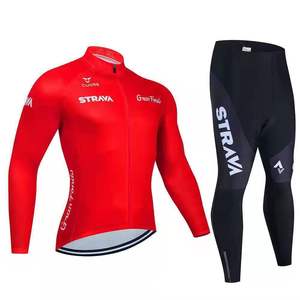 Conjunto de Ropa de Ciclismo de Montaña de Manga Larga, Secado Rápido, Transpirable, Nailon/Cachemira, para Niños, Patinaje sobre Ruedas, Bicicleta - Product Image 2
