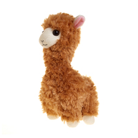 Peluches de alpaca de dibujos animados, animales de peluche personalizados de tamaño real