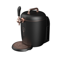 Mini distributeur de bière artisanale 6L avec robinet en acier inoxydable et poignée métallique haut de gamme pour bière