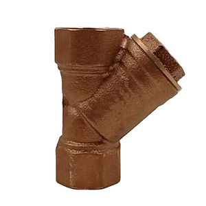 YueMeiTe Bronze Y Type Filter DN15 Internal Thread For Water Filtration - Product Image 4