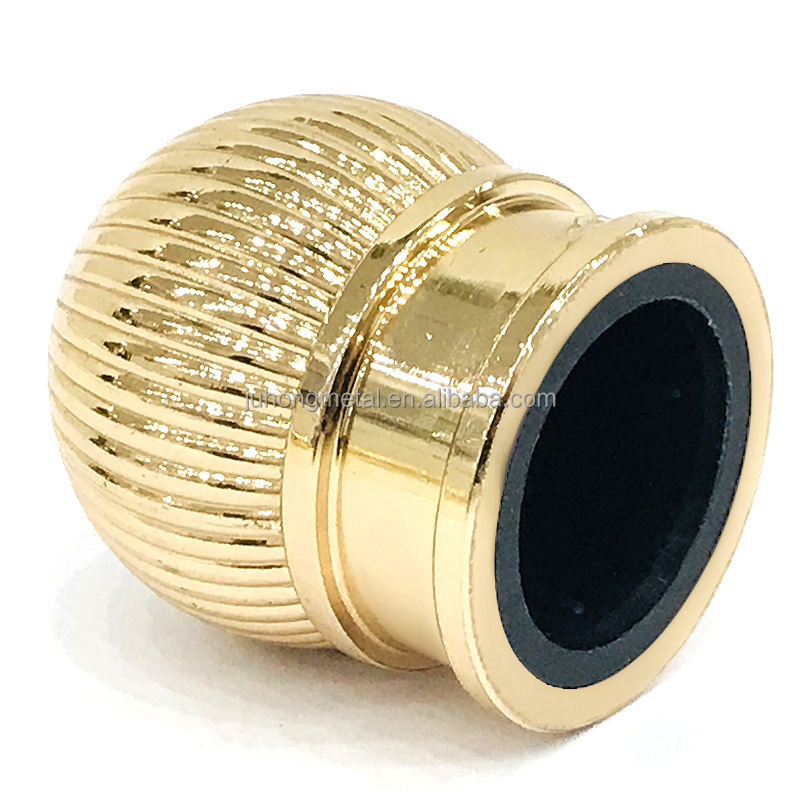 Custom Logo Luxury Metal Round Perfume Cap Luxury Zinc Alloy Zamac Bottle Cover for Lids Bottle Caps & Closures
