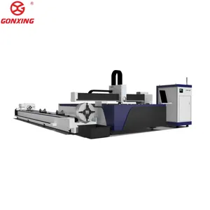 GONXING cnc 1500W 3000w 6000W 12000W 3d tube fiber laser metal aluminum cutting machine price