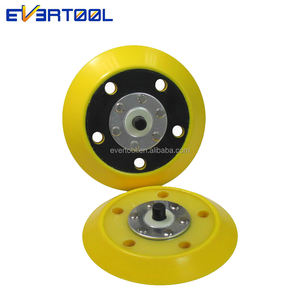 EVERTOOL OEM bantalan pengamplasan 5 inci 125mm,-5/16 inci-24 Thread Backer Plate <span class=keywords><strong>Hook</strong></span> & <span class=keywords><strong>Loop</strong></span> Backup Pad untuk Body mobil - Product Image 6